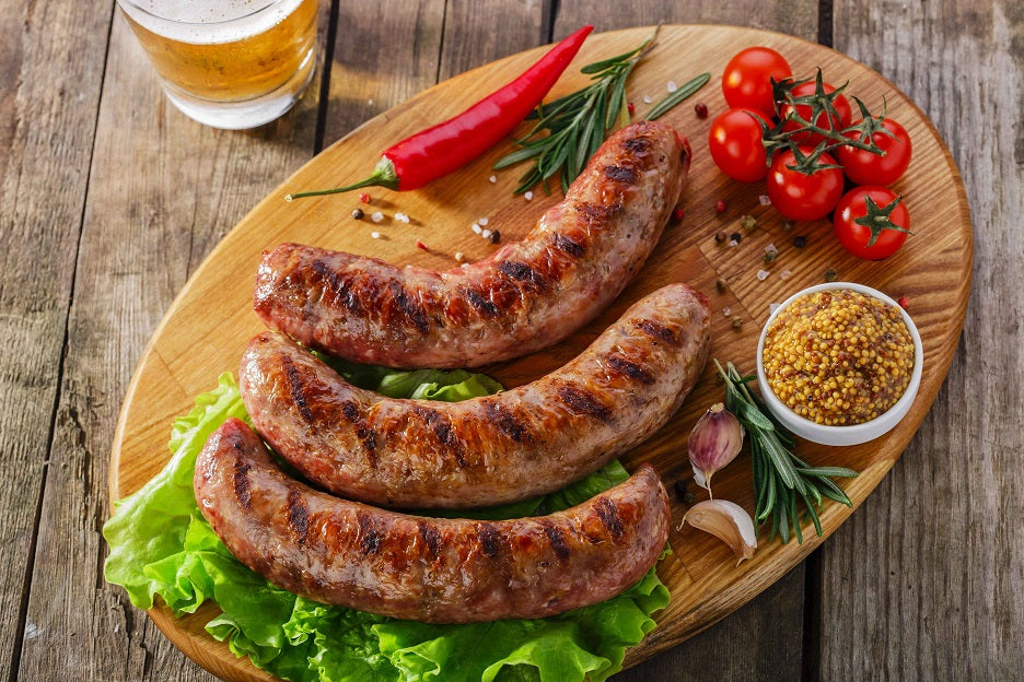 100% rocky mountain elk brats hot dogs summer sausage no preservatives tender grill delicious raw smoked beer drink grilling fire original recipe humanely harvested celiac crone's disease gut health