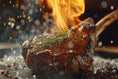 Load image into Gallery viewer, 100% grass fed regenerative beef tomahawk steak cowboy blackstone flame organic corn free soy free non gmo glyphosate free gluten free