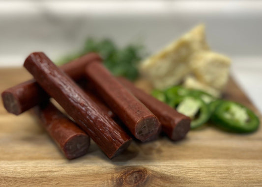 Bison Snack Sticks Jalapeno & Raw Cheese