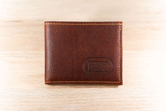 Bison Leather Wallet Bi-Fold