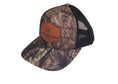 Load image into Gallery viewer, Camo Leather Patch Cap