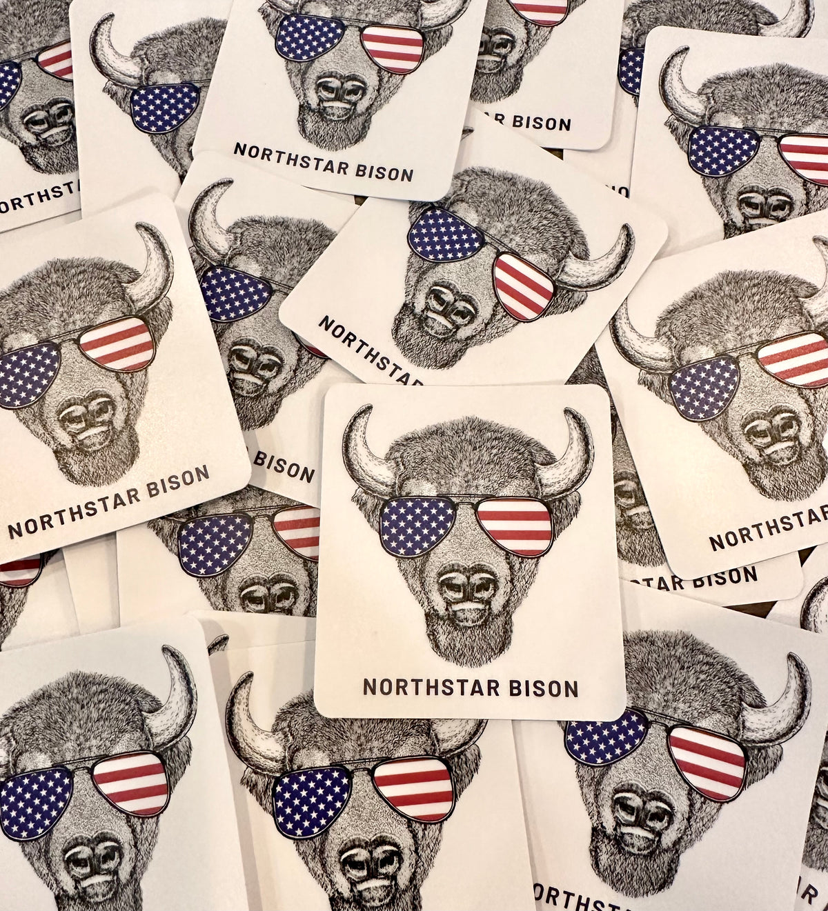Northstar Bison Stickers