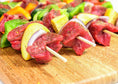 Load image into Gallery viewer, northstar bison 100% grass fed beef non gmo beef meat healthy living steak kabobs