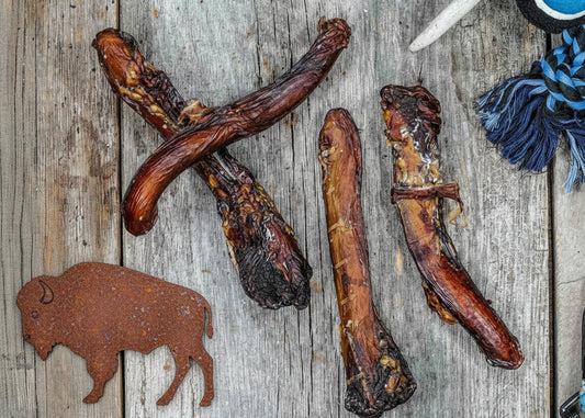 Smoked Bison Pizzles (Bullie Sticks)