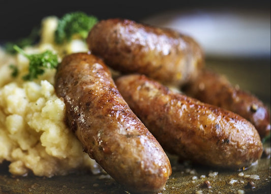 bratwurst northstar bison 100% grass fed beef non gmo beef meat healthy living grilling