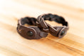 Load image into Gallery viewer, Bison Leather Braid Bracelet