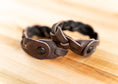 Load image into Gallery viewer, Bison Leather Braid Bracelet