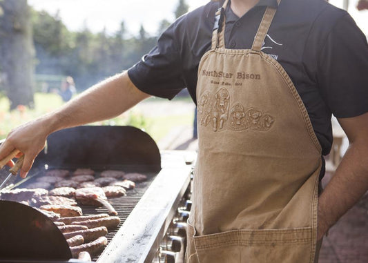 Bison Duck Cloth Grilling Apron