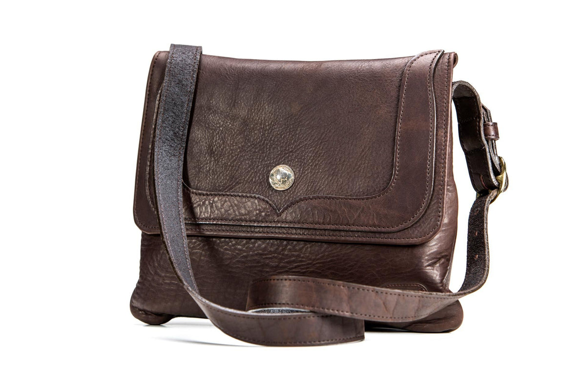Trim Style Bison Leather Purse