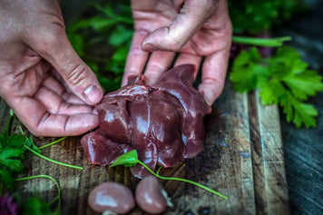 rabbit organ organs meat meats liver heart kidney Northstar Bison grass fed humanely harvested humanely raised nourishing healthy nutrients nutrition healing celiac crones disease gut health non-GMO glyphosate-free pure clean