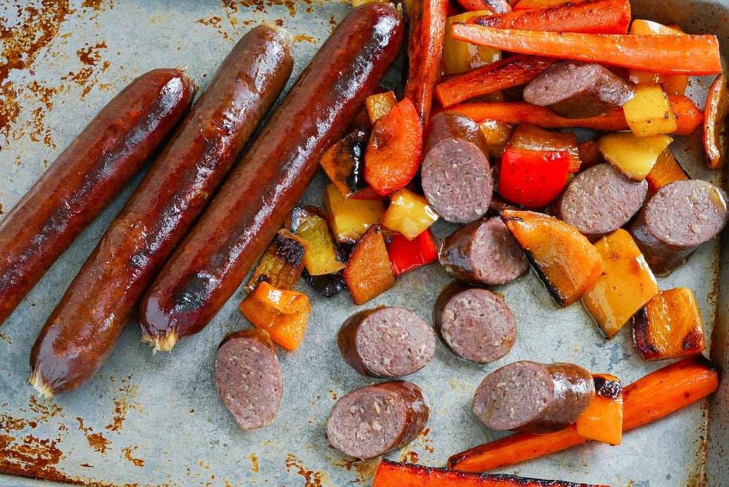 100% grass fed and finished Northstar Bison kielbasa polish sausage buffalo hot dogs brats bratwurst clean real smoked grill summer sausage artisanal hand crafted original corn free gluten free soy free dairy free