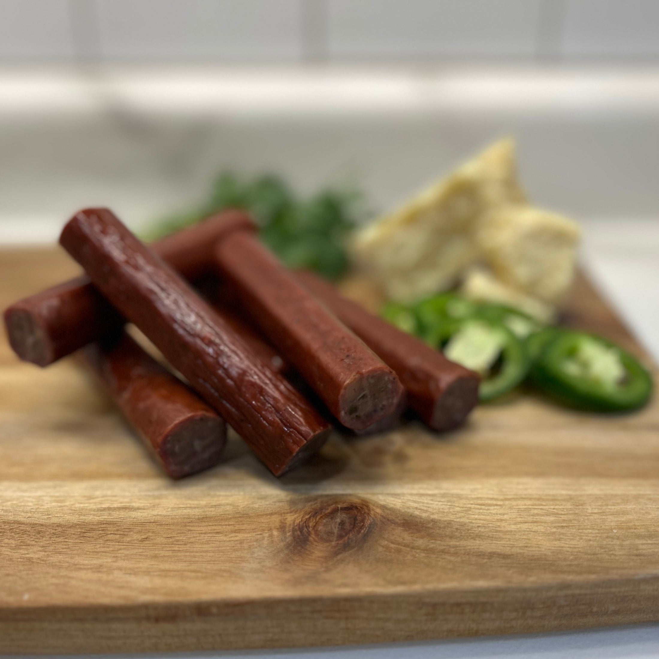 Bison Snack Sticks Jalapeno & Raw Cheese