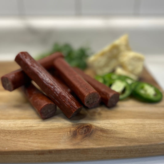 Bison Snack Sticks Jalapeno & Raw Cheese