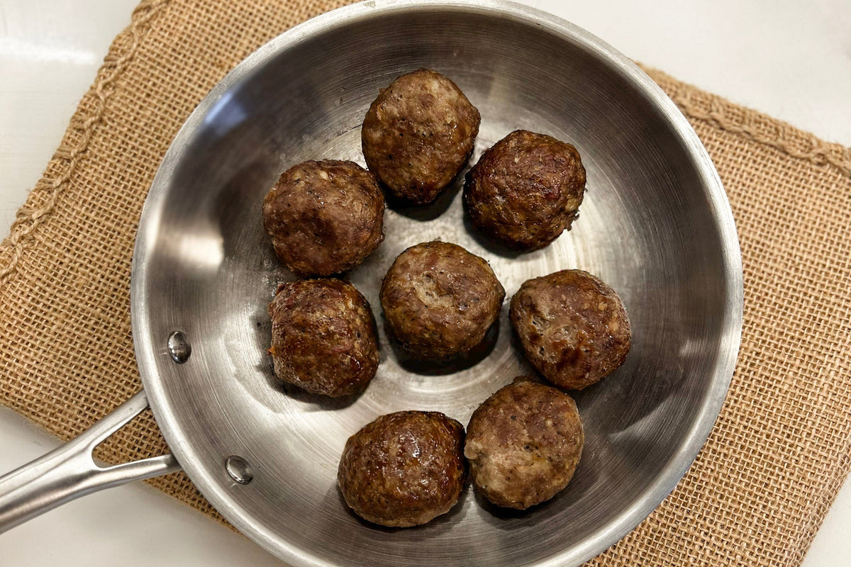 Bison & Pork Meatballs