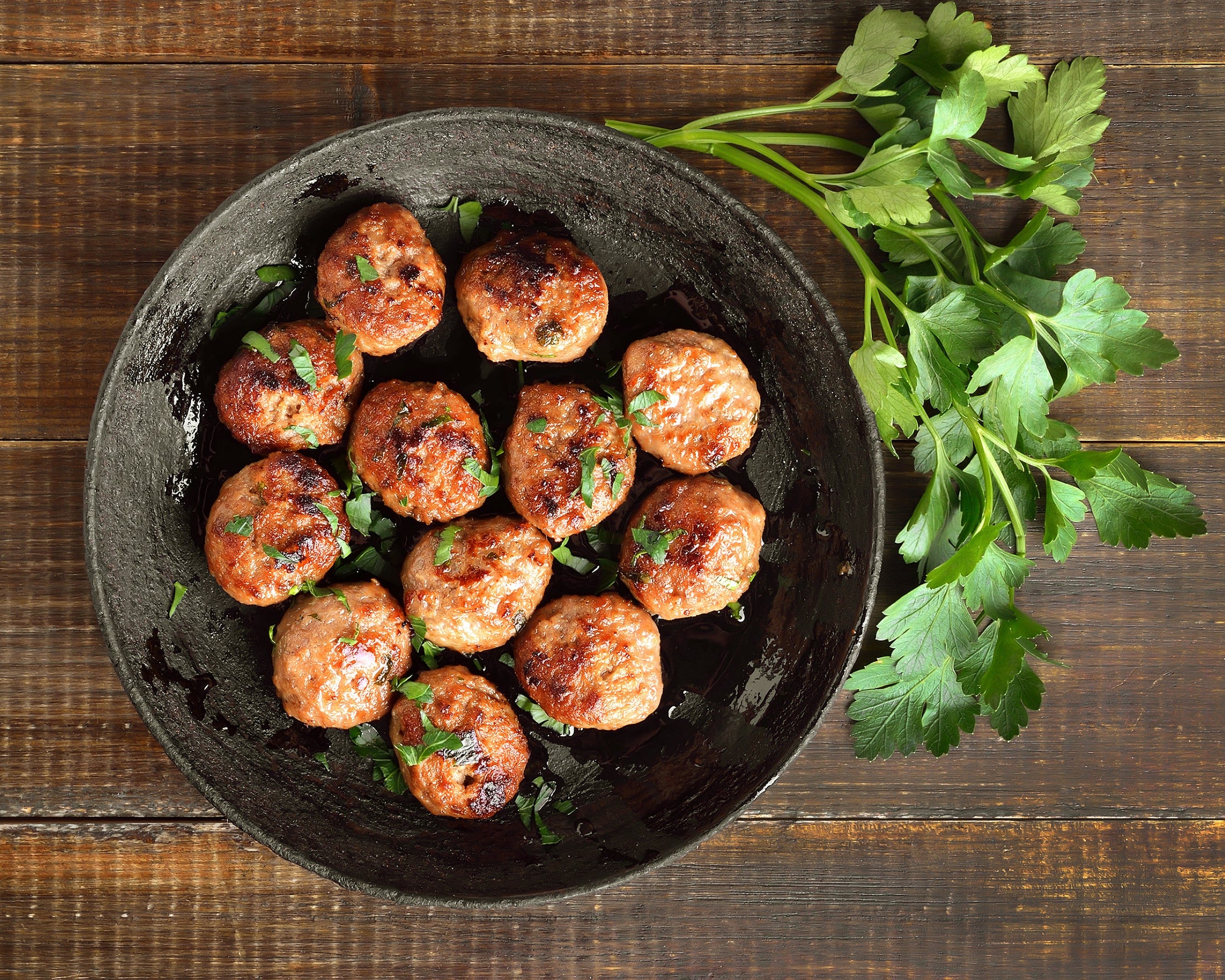 Bison & Pork Meatballs