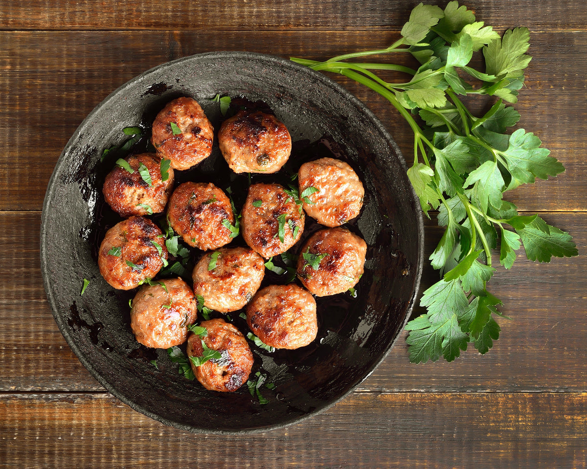 Bison & Pork Meatballs
