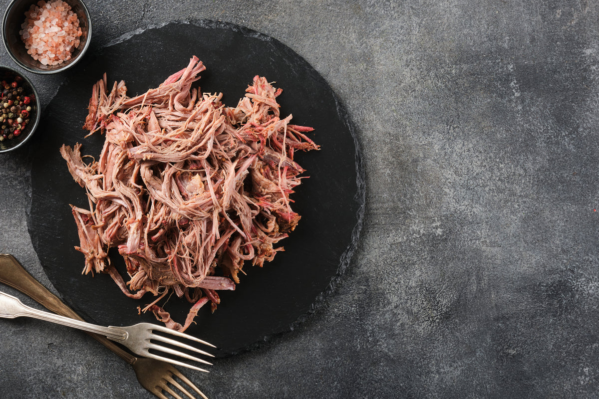 Corn &amp; Soy free Shredded Pork