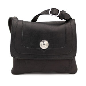 Trim Style Bison Leather Purse
