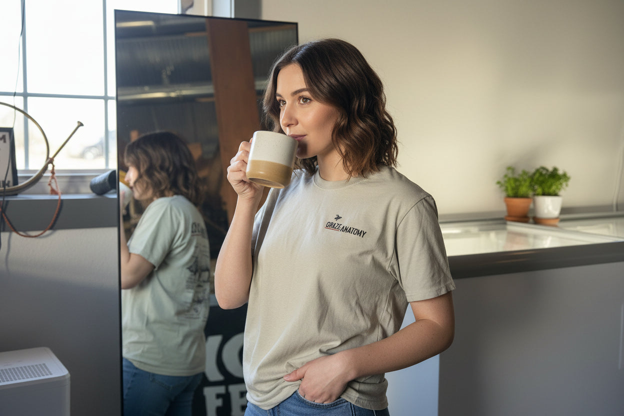 Northstar Bison T-shirt Graze Anatomy 