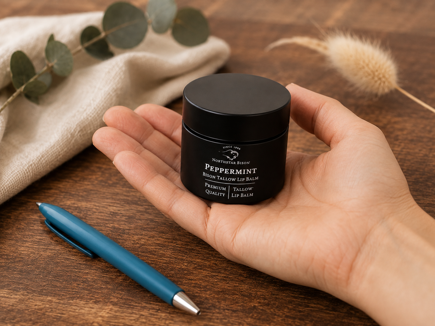 Bison Tallow Lip Balm
