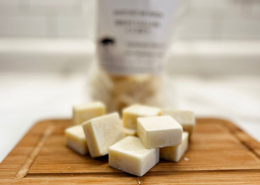 Bison tallow cubes easy for cooking grass fed tallow