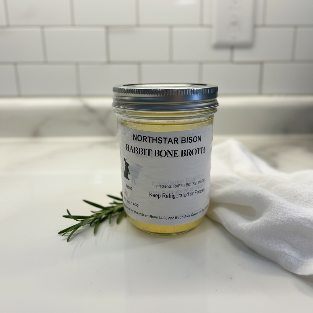 Rabbit Bone Broth Light Stylized Photo