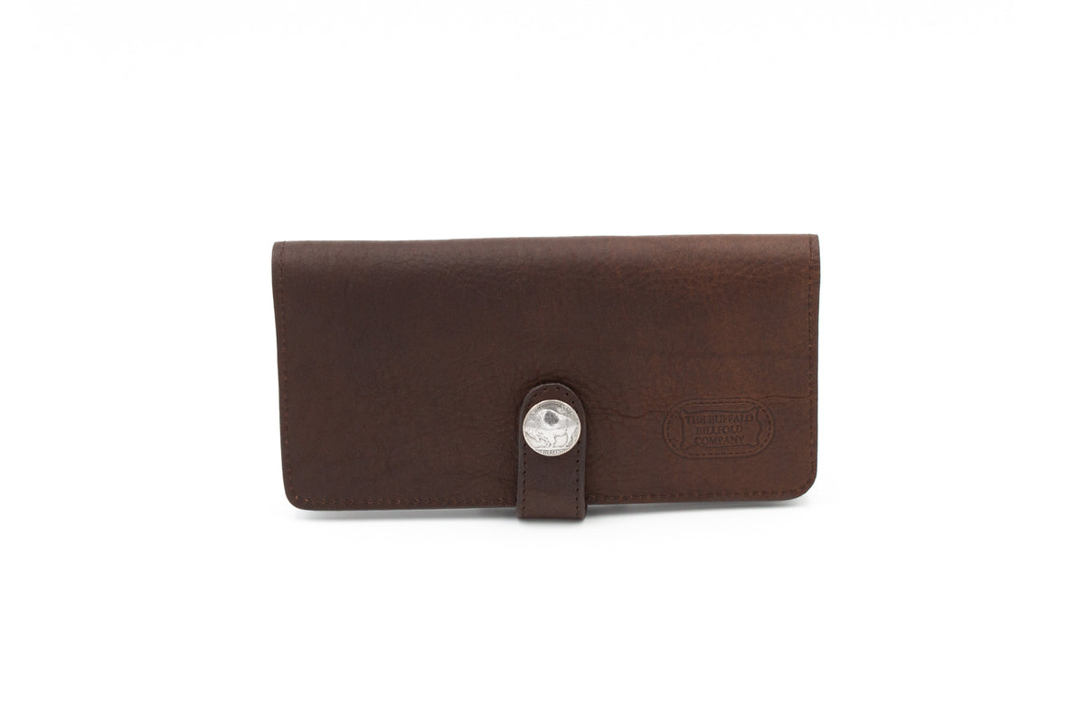 Bison Leather Dakota Slim Wallet