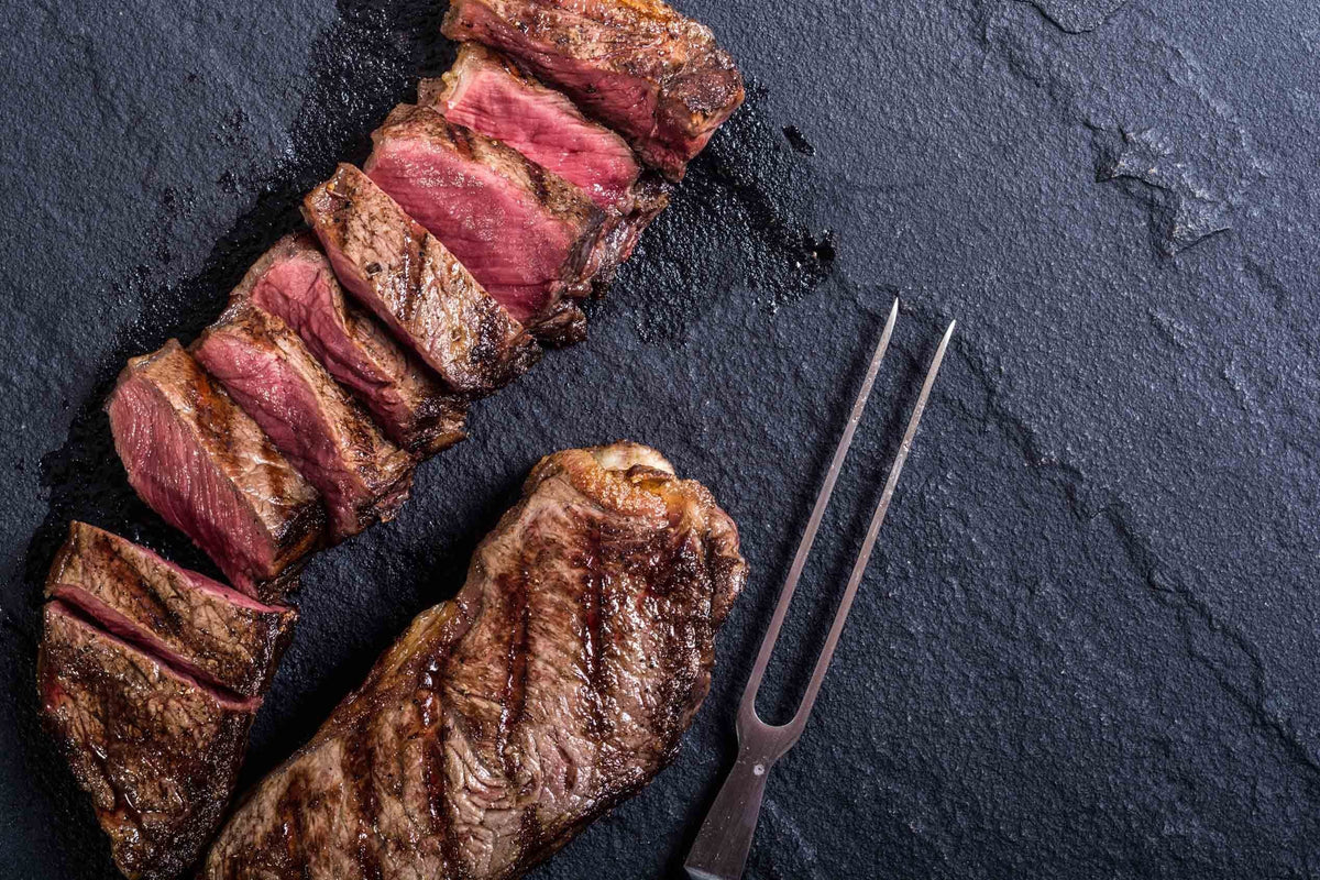 Bison New York Strip Steak 12 Pack