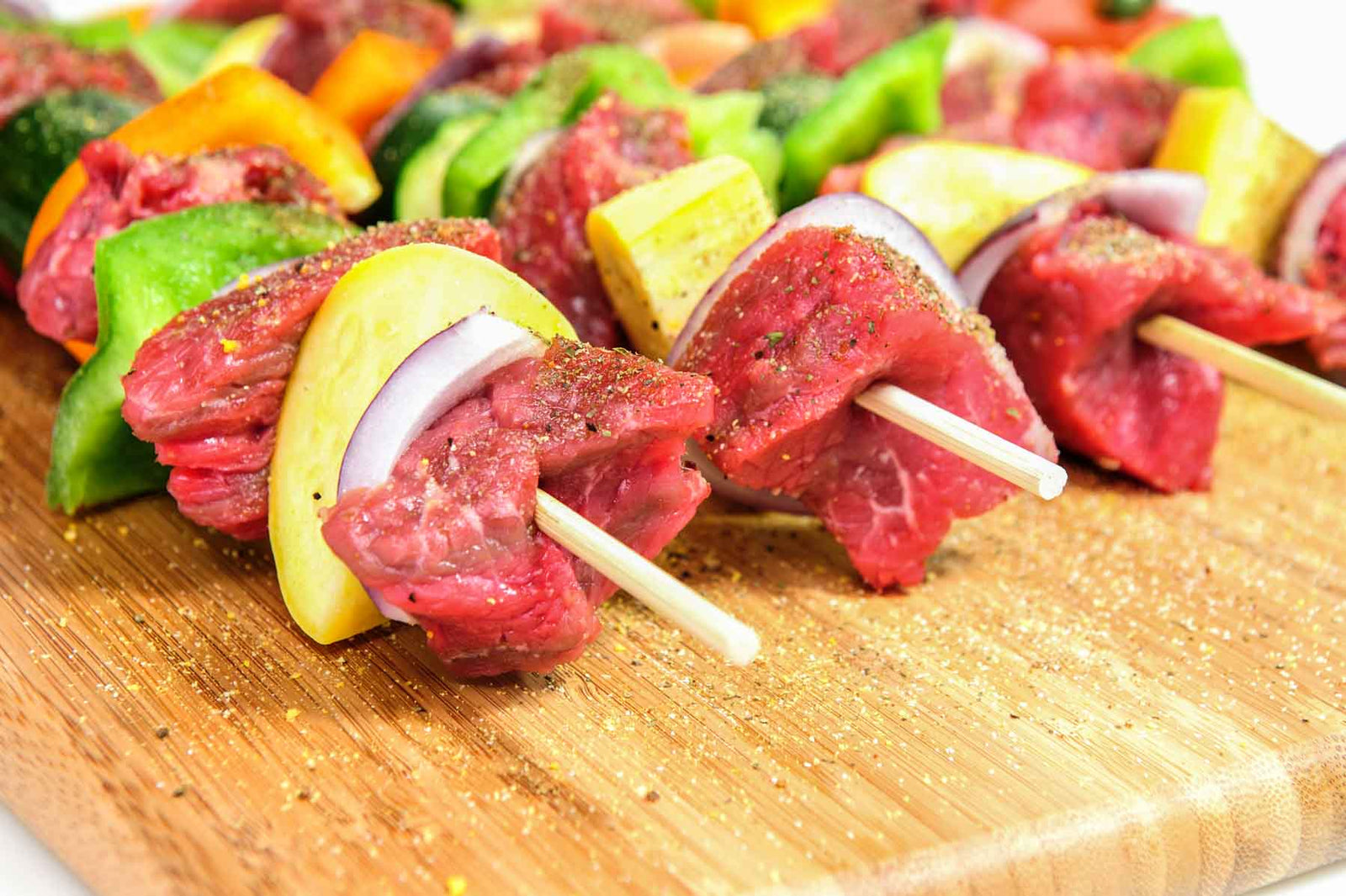 northstar bison 100% grass fed beef non gmo beef meat healthy living steak kabobs