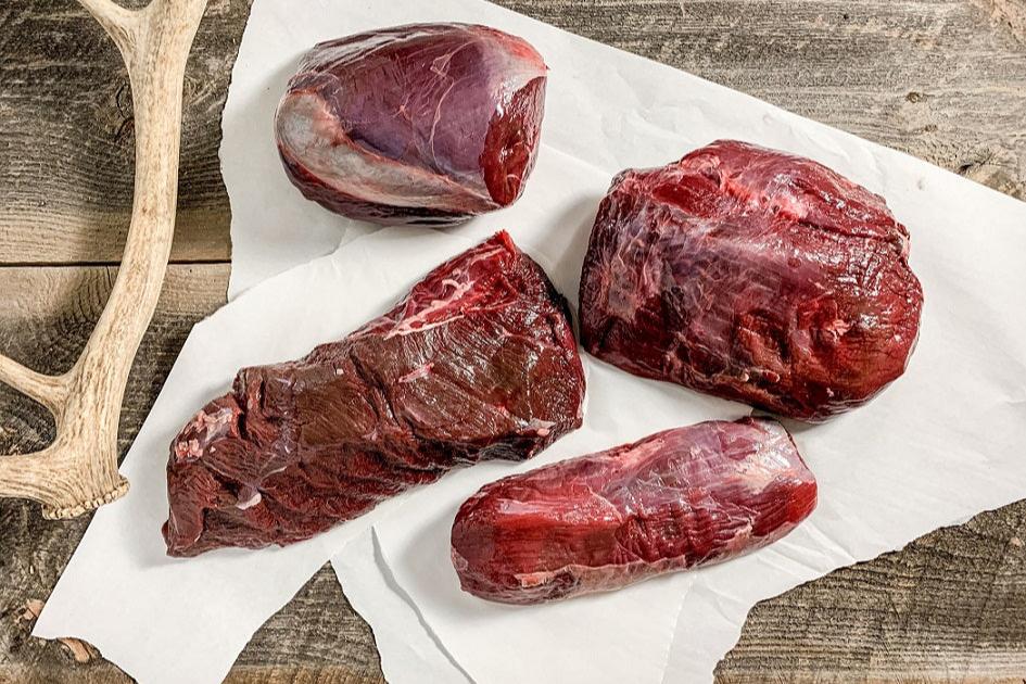 northstar bison elk meat healthy living non-gmo no msg elk round roast 100% grass fed low histamine meats 