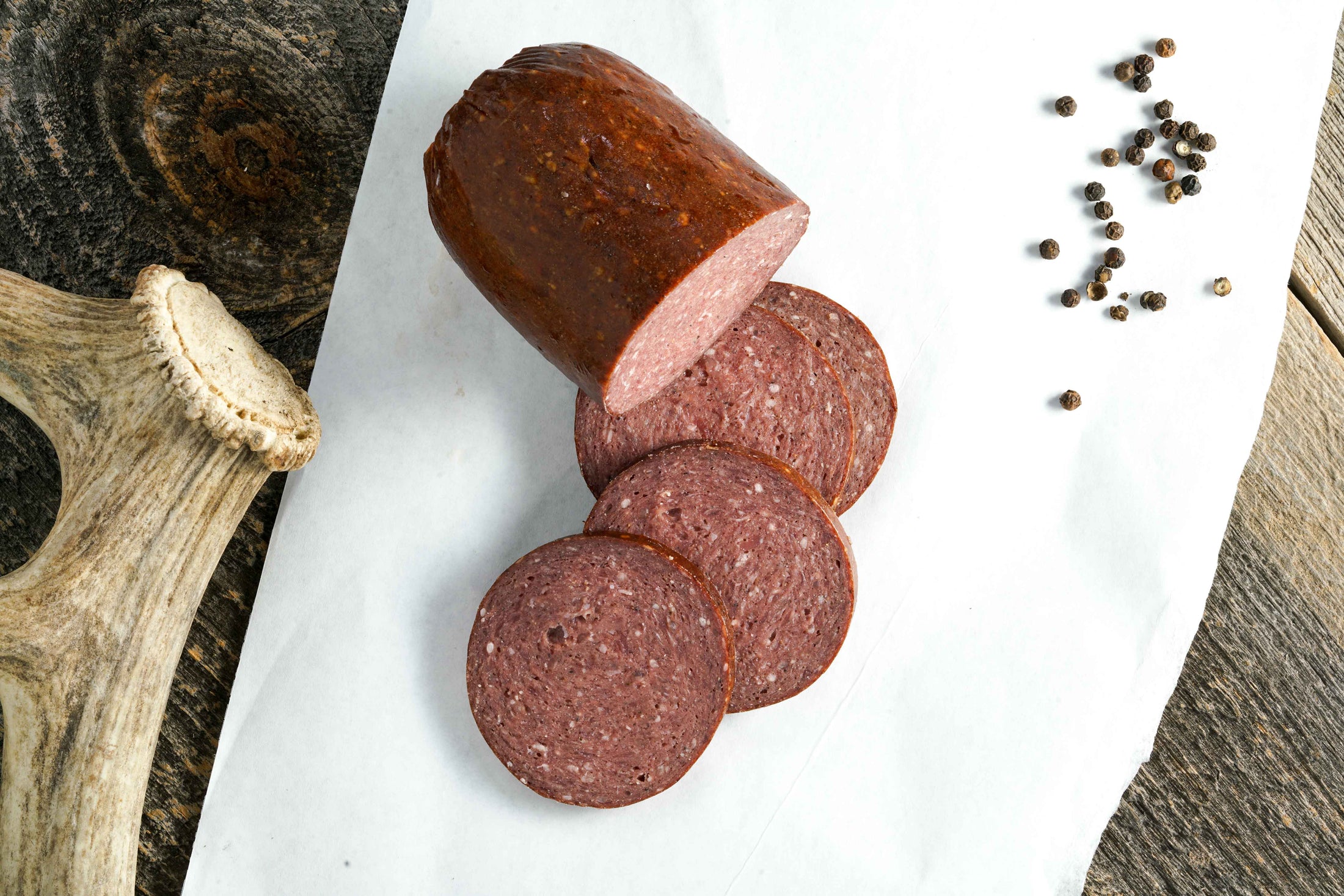 summer sausage northstar bison elk meat healthy living non-gmo no msg elk round roast 100% grass fed low histamine meats 